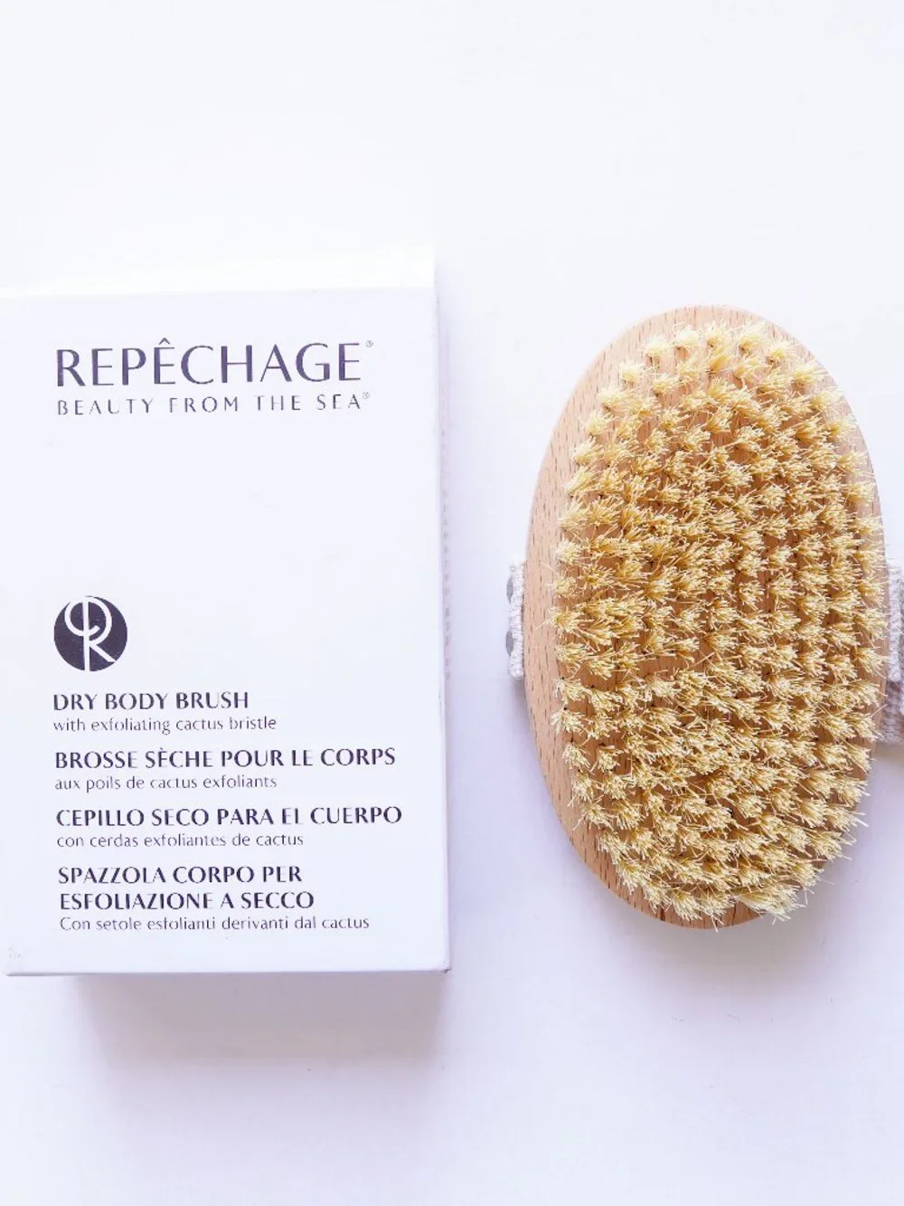 Repechage Dry Body Brush Cactus Bristle Exfoliating Brush - Like New in Box